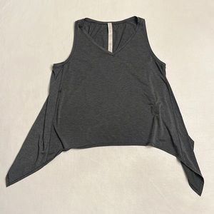 Lululemon Watch Me Flip Gray Tank Top Size 2